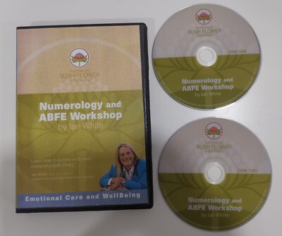 Numerology & ABFE Workshop 2 Dvd Set Know yourself & others Number Numerologist