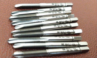 10 pieces ~ OSG  M4 x 0.7  Plug Tap 2 flutes HSS D4 Spiral Point USA 
