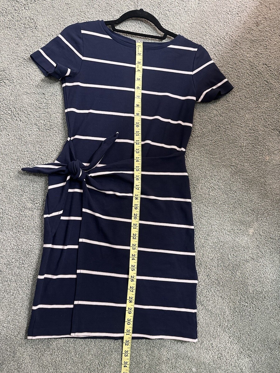 Club Monaco Twansia Dress Navy Stripes | eBay