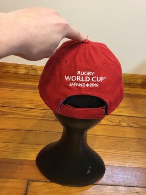 【新品・タグ付き】RUGBY WORLD CUP JAPAN 2019 キャップ Rugby World Cup Japan 2019 - Red Cap Adjustable One Size | eBay