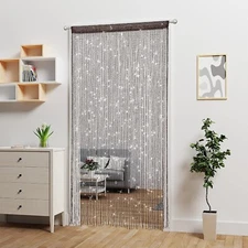 New Beaded Doorway Curtain Door Curtains String Doorway Curtain Panel