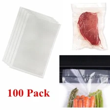 100 Quart 8" x 12" Vacuum Food Storage Saver Sealer Bag Packing Commercial 4 Mil