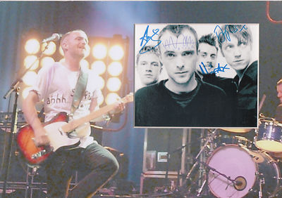 TRAVIS signiertes 12x8 Foto Display THE MAN WHO COA