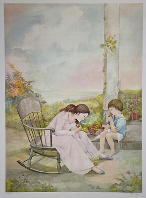 FABIANI, Susana -'ROCKING CHAIR'-Vintage/New- LIMITED EDITION PRINT-S/N-(25/500)