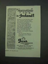 1953 Ireland Tourism Ad - Springtime