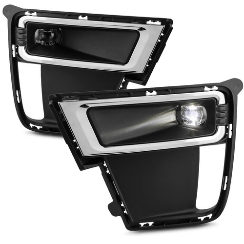 W/Cover Front Bumper LED Fog Light Driving Lamp For 2022 23-2024 Ford Expedition - Picture 11 of 13