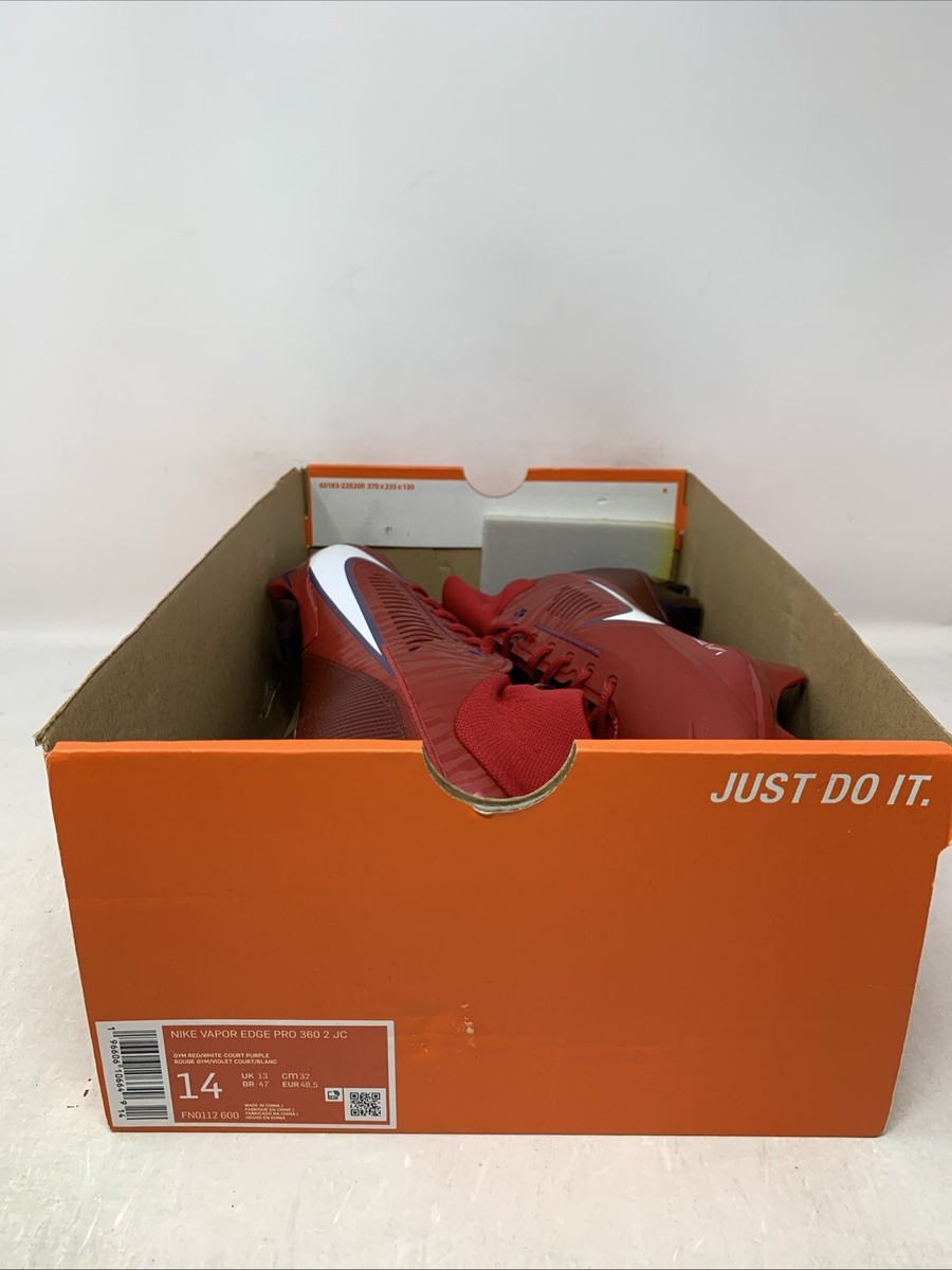 Nike Vapor Edge Pro 360 2 JaMarr Chase PE Football Cleats, Size 14