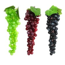 Molyorch 3 Pezzi Decorativi Realistici Uva Grappoli, Uva Finta per Decorazioni, 