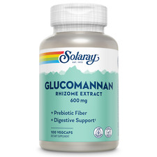 Solaray Glucomannan Rhizome Extract 600 mg  100 VegCaps
