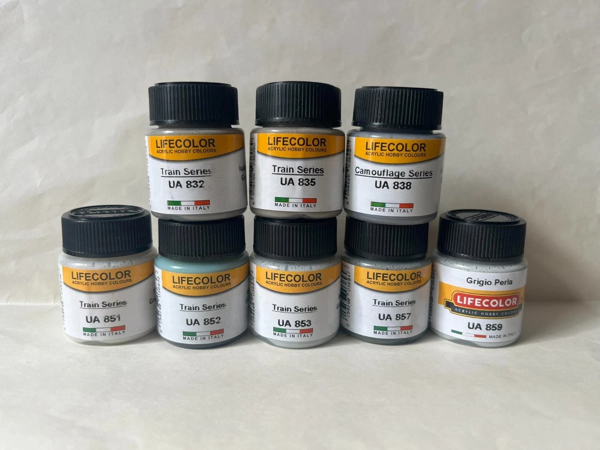 Colore LifeColor UA615 Grigio Piombo Ponte