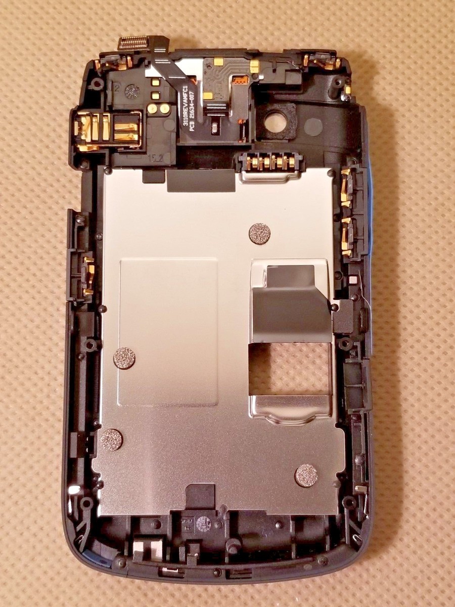 New Blackberry OEM Middle Frame Backplate Headphone Jack Buttons