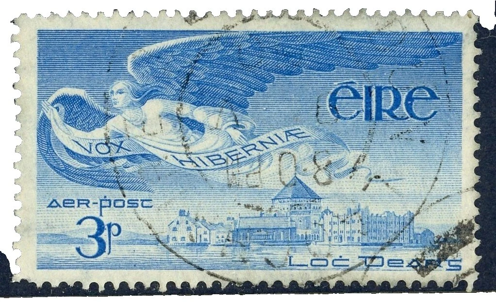 Aviation Used Irish Stamps
