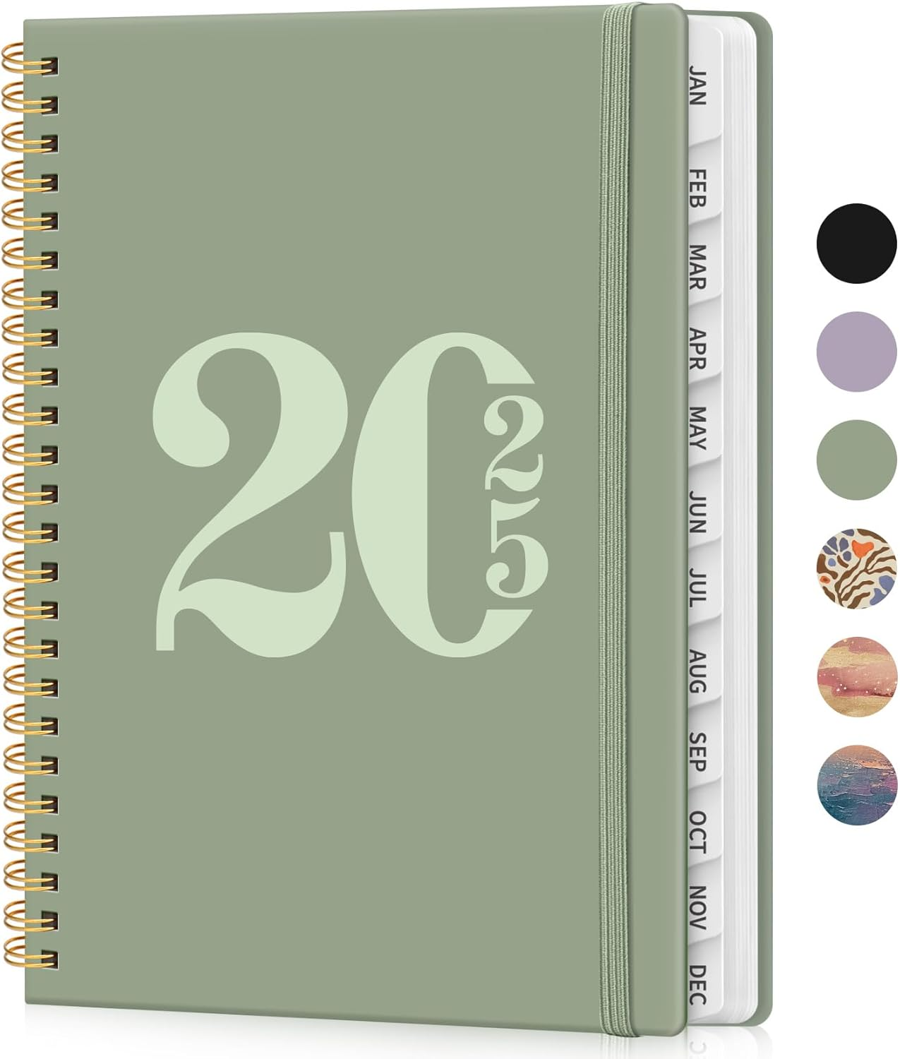 2025 Planner Weekly and Monthly, January 2025 - December 2025, Hardcover 2025 Ca