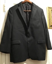 Brooks Brothers 1818 Regent Fit Estrato Trabaldo Togna Navy Wool Blazer Sz 41 R