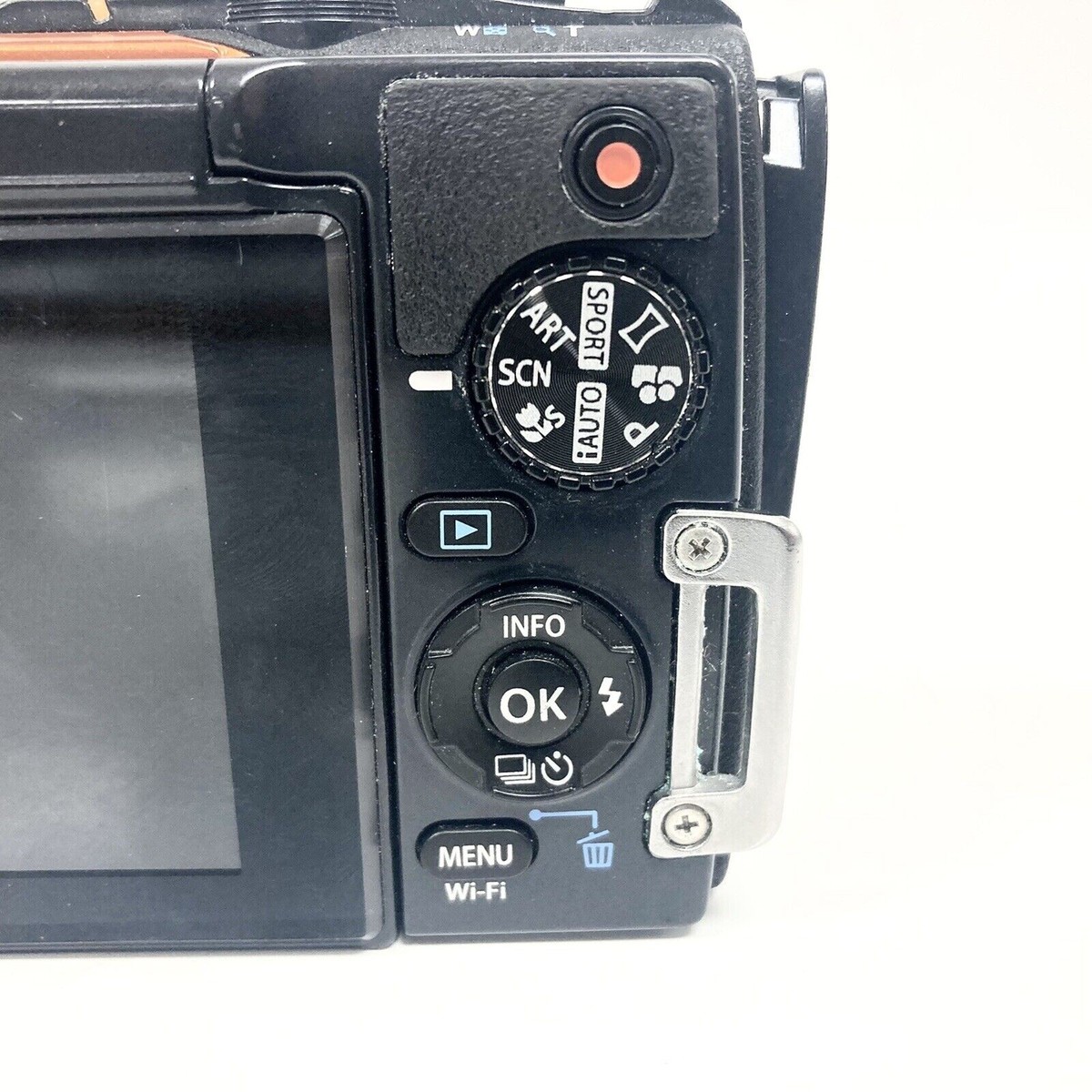 Olympus Stylus Tough Black & Orange TG-860 Shockproof Camera for