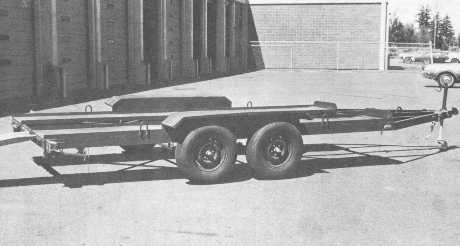 Trailer Building & Tow Dolly Plans Farm Horse Truck Car Hauler Computer