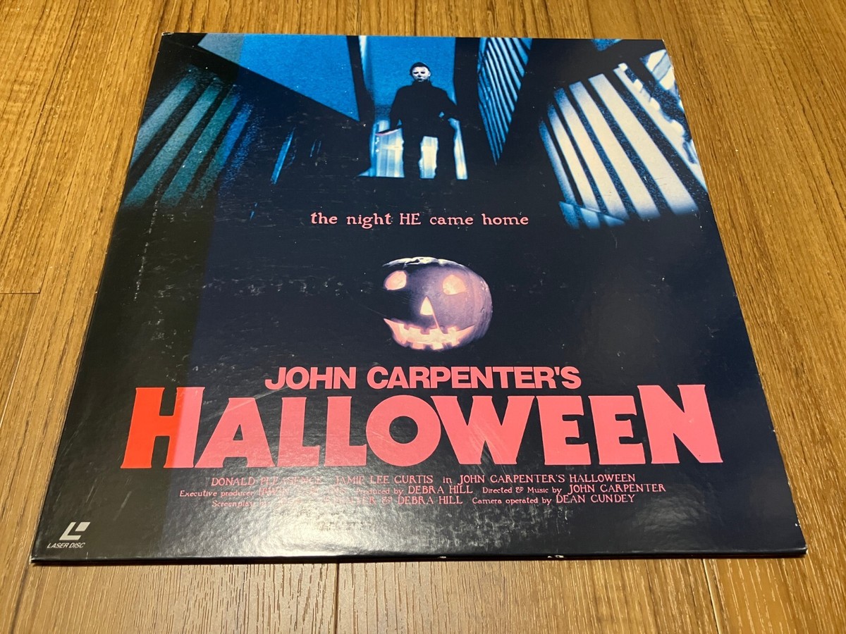 John Carpenter HALLOWEEN JAPAN movie Laser Disc LD Jamie Lee 