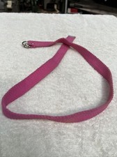 VINTAGE RETRO 1960s 1970s COLOURFUL BELT HIPPY FASHION ORIGINAL PINK