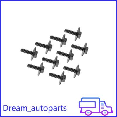 10pcs Hex Splash Baffle Bolt Bumper Retainer Screw for Mazda CX-5 CX-7 626 929