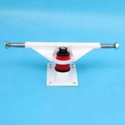 Skateboard Trucks White Set of 1 Free shipping