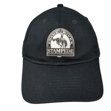 Snake River Stampede Youth Strapback Hat Black OS Adjustable Port  Company