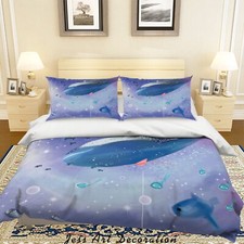 3D Fairy Tale Painting Kids Quilt Cover Set Duvet Cover Bedding Pillowcases