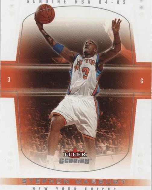 2004-05 Fleer Genuine - Stephon Marbury #28