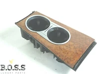 MERCEDES GL320 GL350 GL450 X164 CENTER CONSOLE CUP HOLDER WOOD GRAIN OEM #2