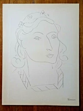 Matisse "Themes et Variations"  O11    original offset Lithograph  1943