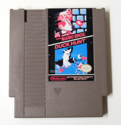 Nintendo NES Super Mario Duck Hunt Combo Game Cartridge 1985