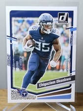 CHIGOZIEM OKONKWO 2023 Panini DONRUSS Football #288 Tennessee Titans TE