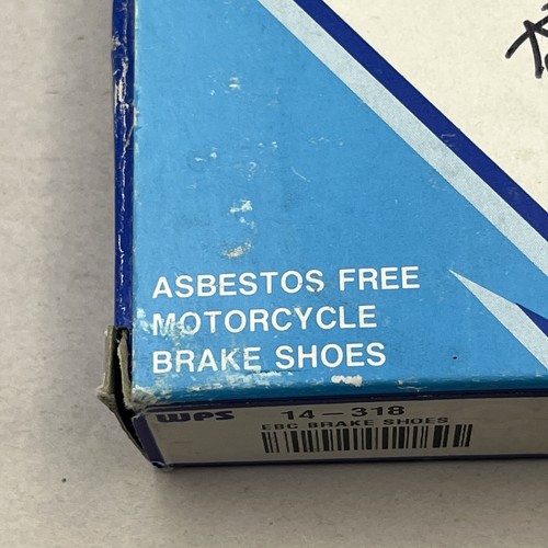 EBC Brakes 318 14-318 Motorcycle Brake Shoes Brake Shoes Brand New In Box - Picture 3 of 6