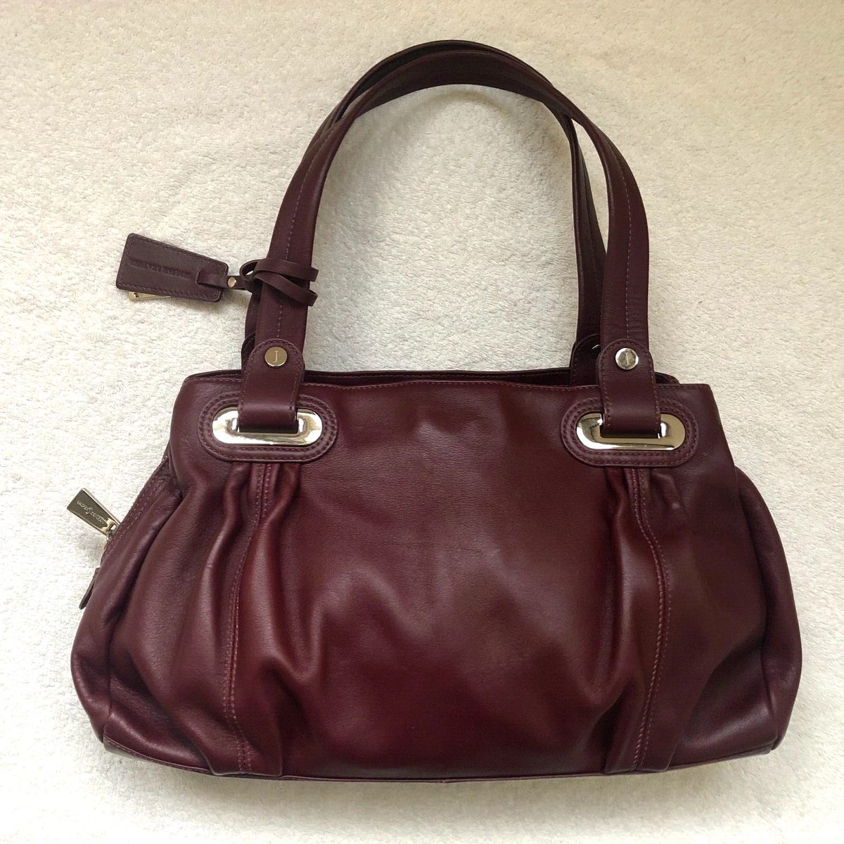 Jasper conran burgundy best sale bag
