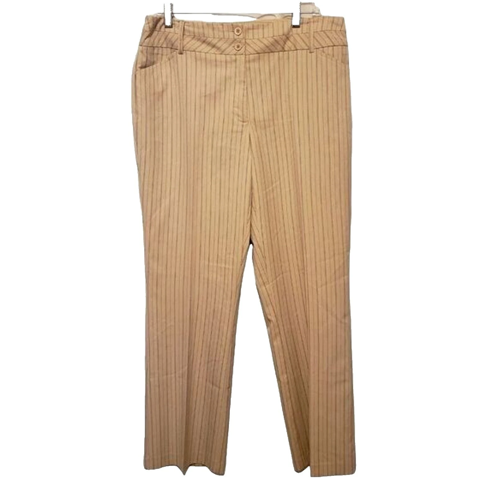 Pantalones de Tamaño Regular Studio 1940 Marrón para Mujeres