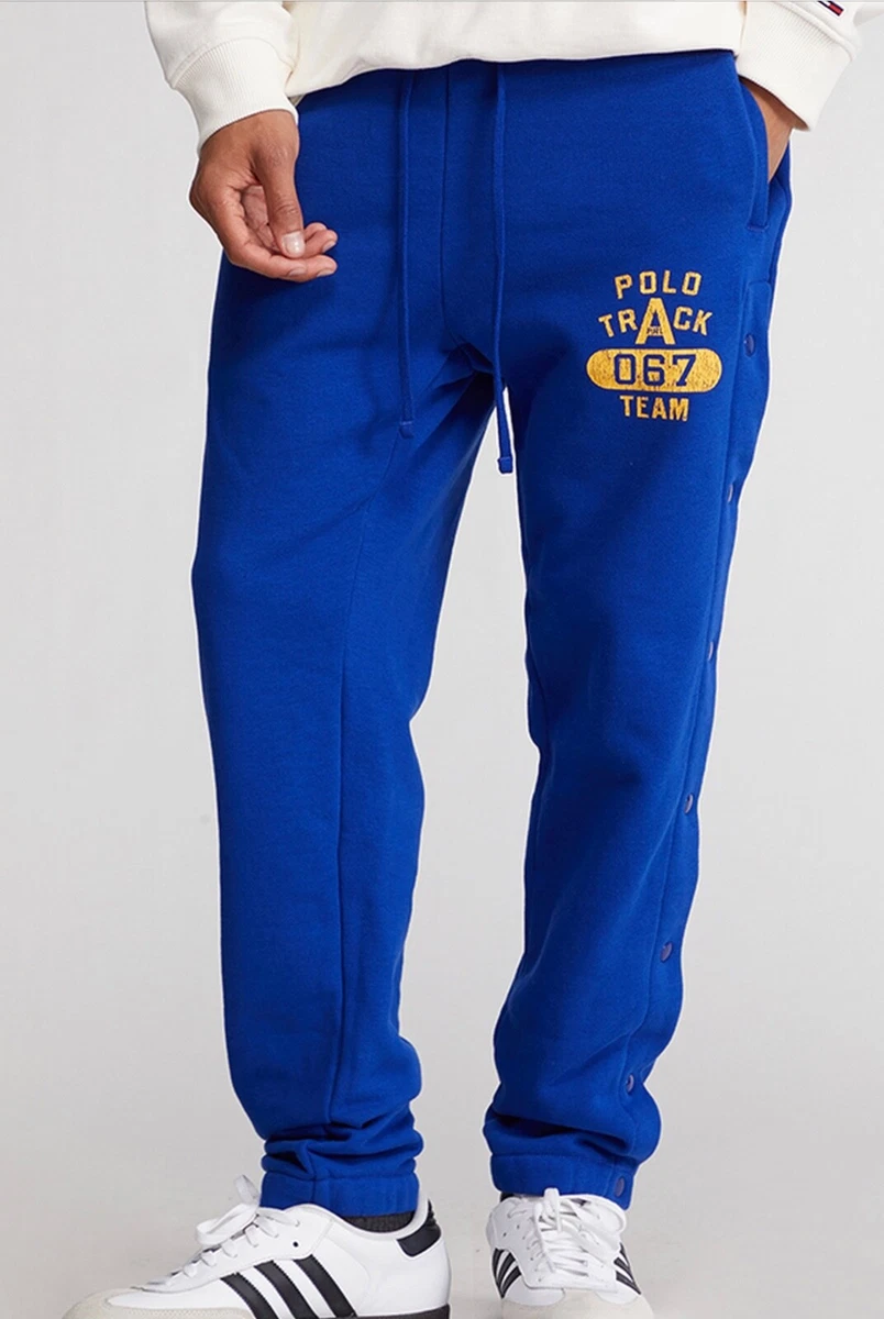 Royal blue polo sweatpants clearance