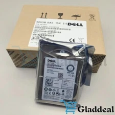 New Dell 900GB SAS 15k 2.5" 12G HDD XTH17 Seagate ST900MP0026 in 3.5” Caddy