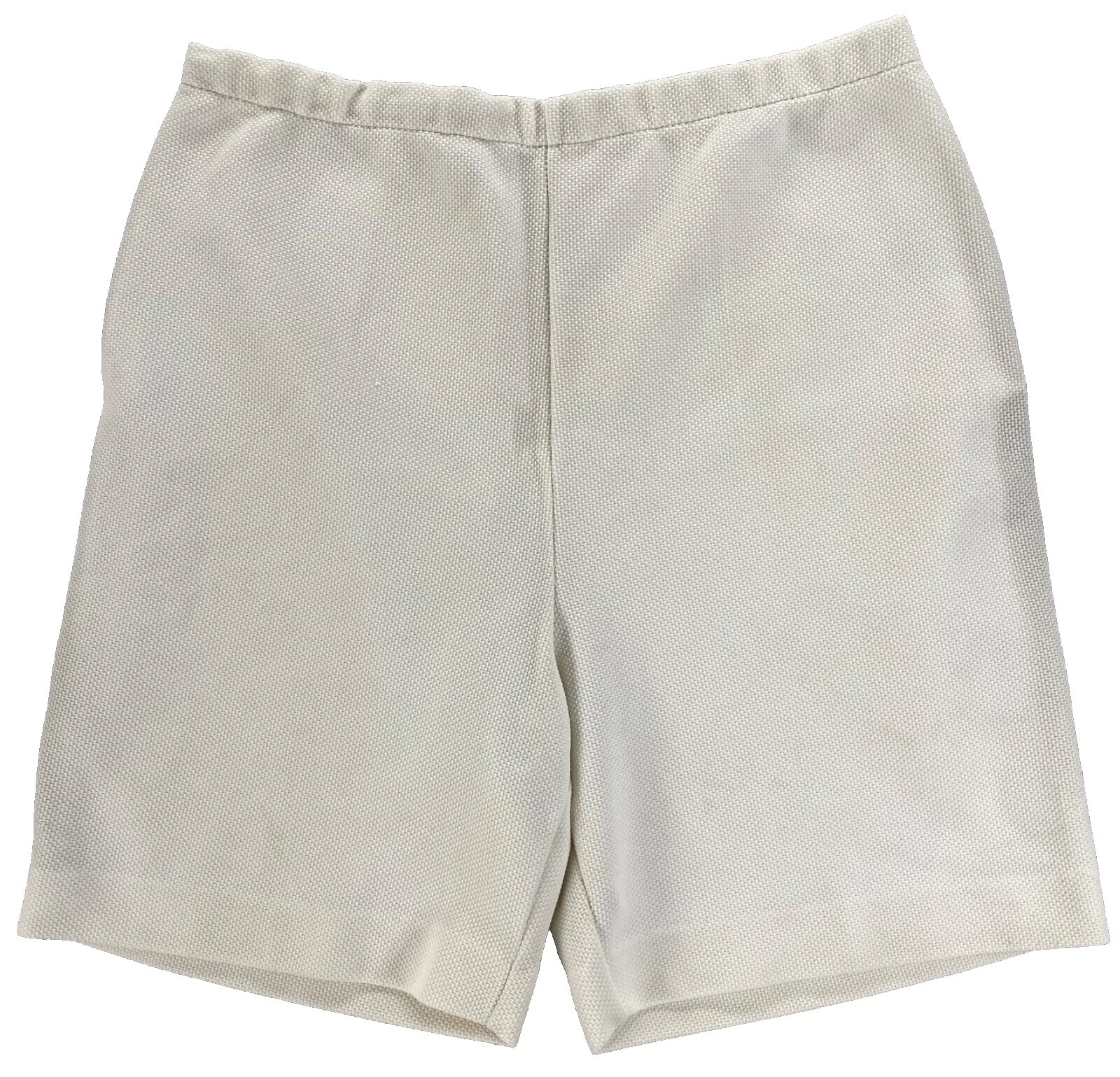 Белые винтажные шорты 1960-х для женщин