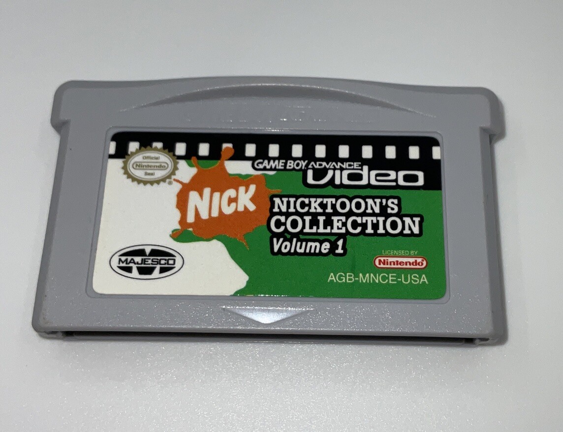 Game Boy Advance Video: Nicktoon's Collection, (Nintendo - Main Image