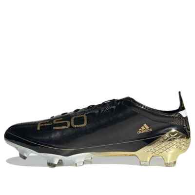 Adidas F50 Ghosted Adizero FG EA Sports GX0220 Black Gold Soccer