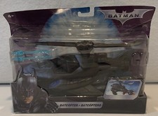 NEW Rare Multi-Lingual Card - Batman Batcopter Action Figure Vehicle Mattel