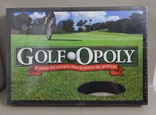 New Golf-opoly Monopoly  Late For The Sky Ages 8+ | 2-6 players Golf Board Game