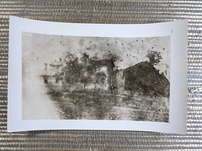 RPPC Old Star Hotel Cottage Brownville Nebraska Real Photo Postcard
