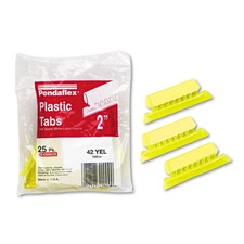Esselte 42yel Plastic Hanging File Folder Tabs 25 X Tab 5 Tab S Set For Sale Online Ebay