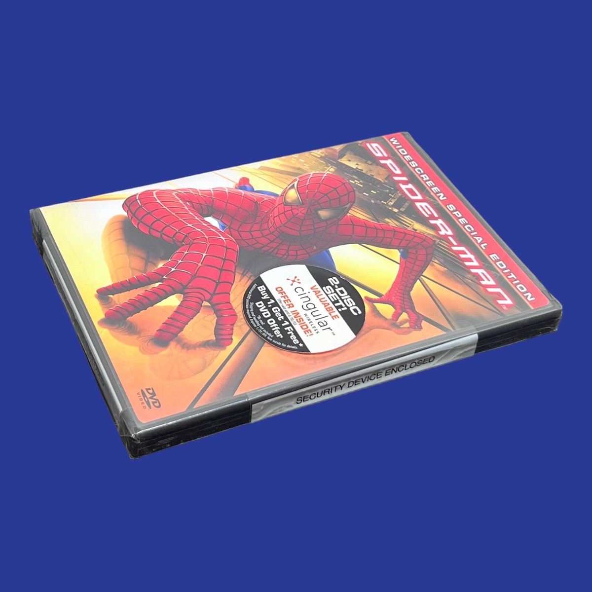🕷️🕸️Spider-Man (DVD, 2002) Special 2 Disc Wide Screen Edition