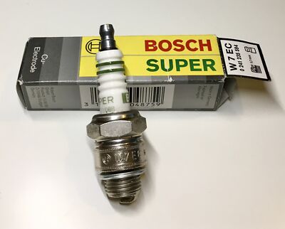 2x Bosch W7EC Zündkerze Super 0241235594 Spark Plug candela di accensione