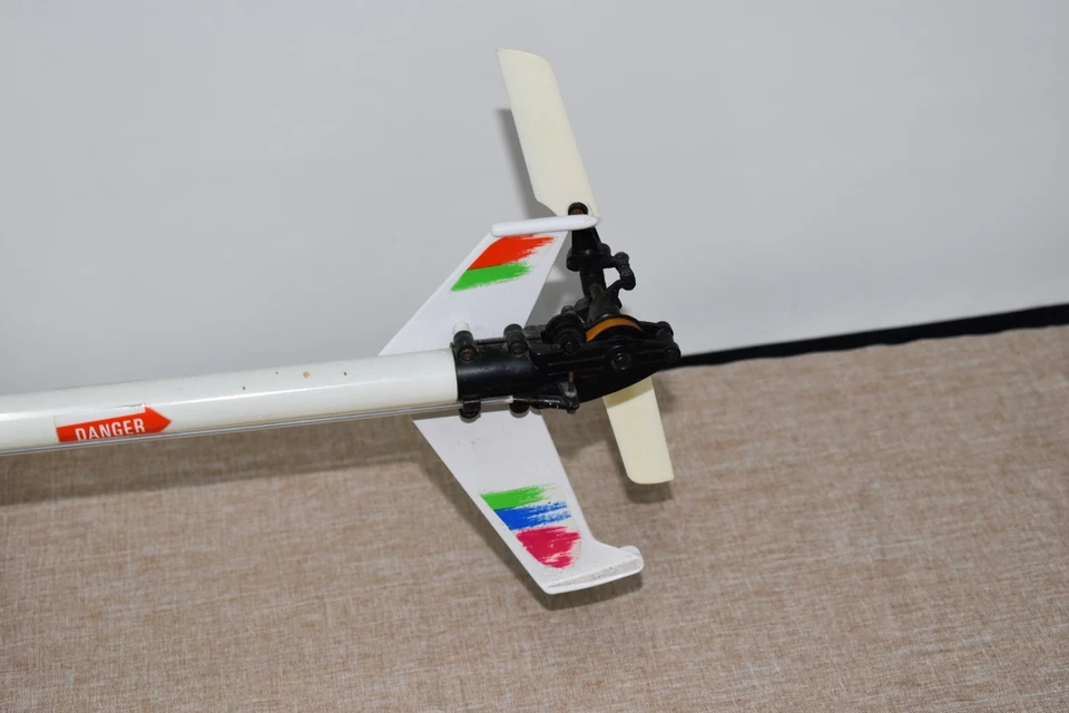 43" Long Nitro RC GAS Helicopter RARE Vintage Untested PARTS - Image 4 of 4