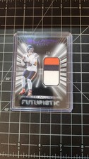 2025 Panini Black Caleb Williams /149 Patch Futuristic Purple #FUT-CWS