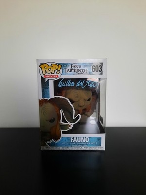Funko Pop Pan's Labyrinth Fauno signiert Guillermo Del Toro Beckett Echtheitszertifikat