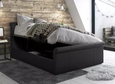 Upholstered Ottoman King Size Storage Bed Frame