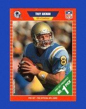 1989 Pro Set Set-Break #490 Troy Aikman NR-MINT *GMCARDS*